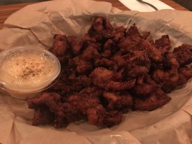 Fried pork appetizer